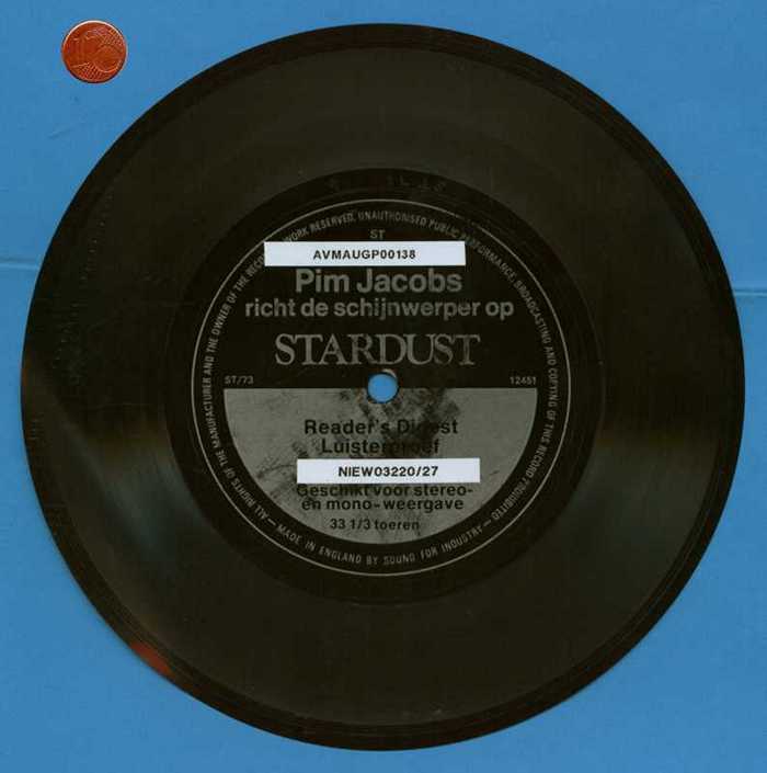 'Pim Jacobs richt de schijnwerper op Stardust'