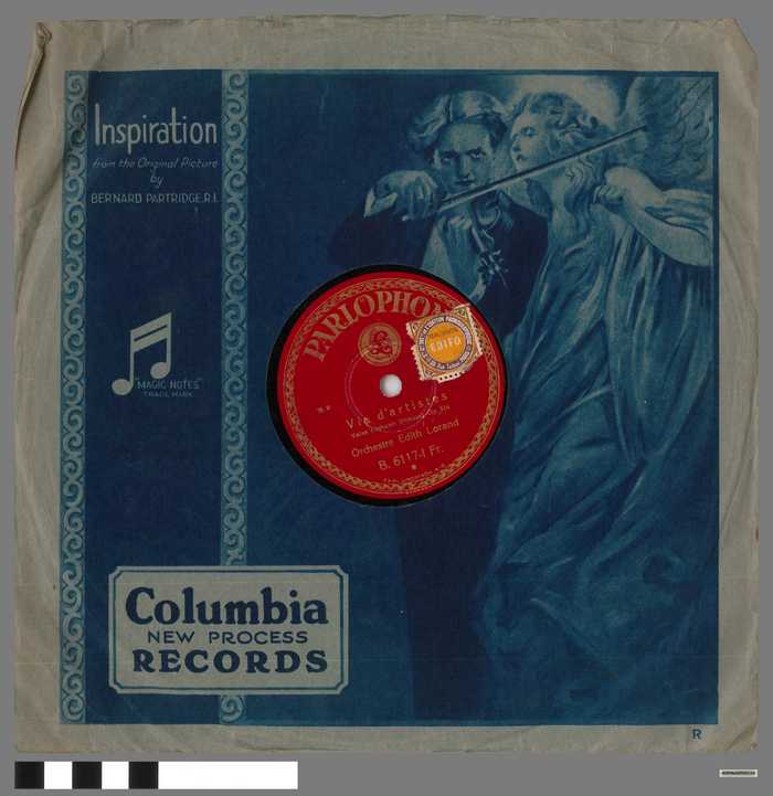 Plaat: Parlophone - Orchestre Edith Lorand (Feuilles du matin / Vie d'artistes)