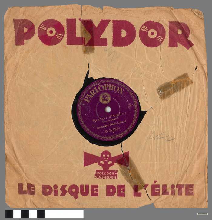 Plaat: Parlophone - Orchestre Edith Lorand (Plaisir d'Amour / Aubade Printanière)