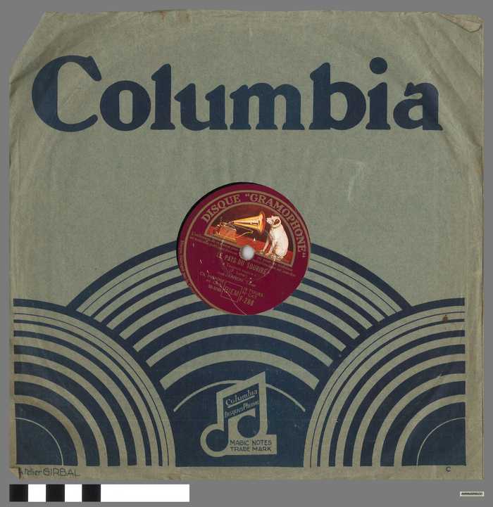 Plaat: Disque Gramophone - José Janson (Frasquita / Le pays du sourire)