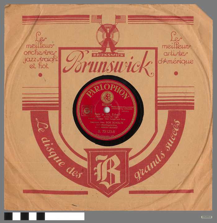 Plaat: Parlophon - Bob Scholte (Hoor je mij, Echo? - Kleine vriendin, waar was je gister?)