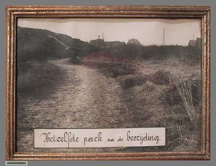 Directeur generaal Willemspark - Hetzelfde park na de bevrijding.