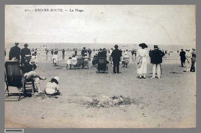 Knocke - Zoute - La Plage.
