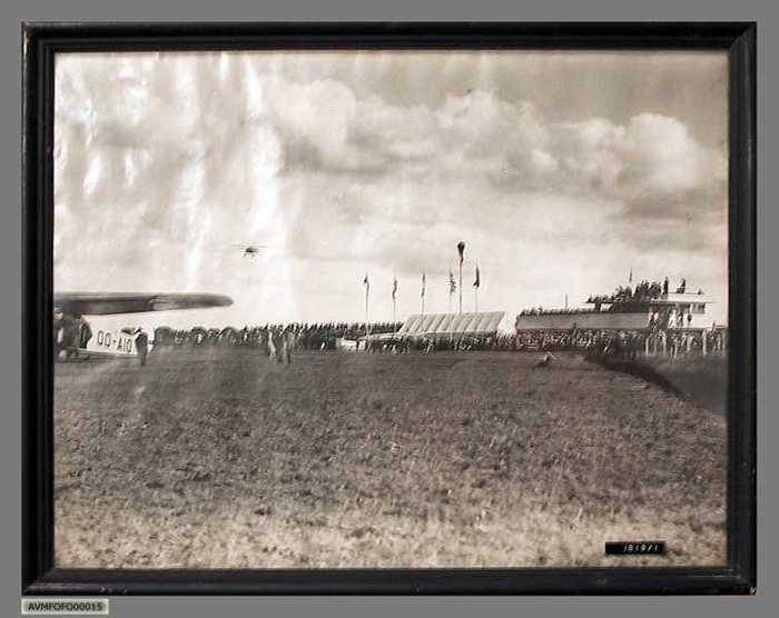 Het vliegveld van Knokke - Het Zoute.
