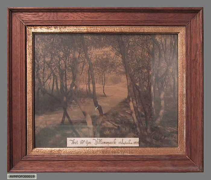 Het Dir..Gen. Willemspark - 15 september 1939.