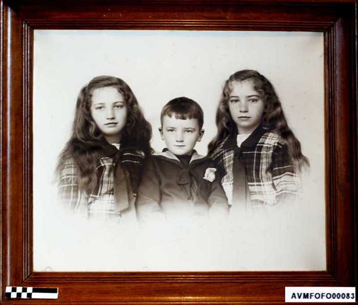 Portret kinderen familie Roose , Heist.