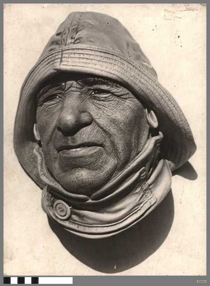 Vissers met zuidwester