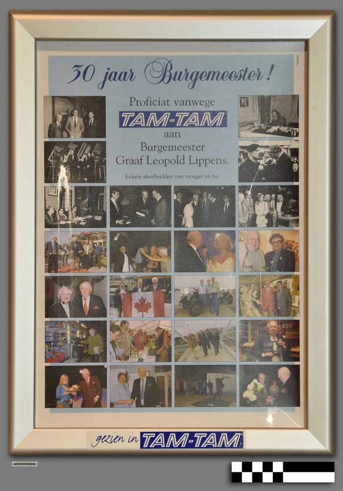 Leopold Lippens 30 jaar burgemeester (Tam-Tam)