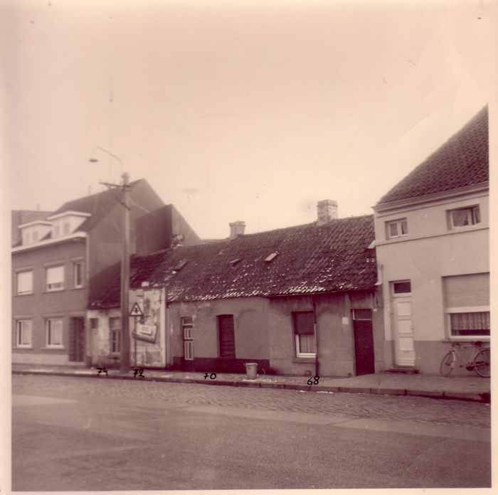 Knokkestraat achterkant van de Moefe