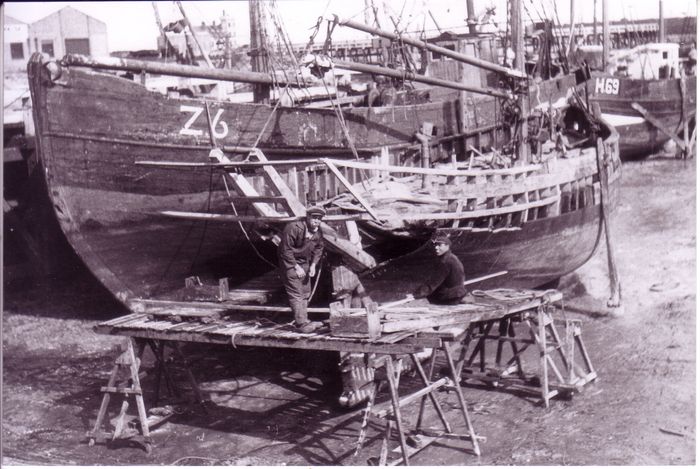 Houten Vissersvaartuigen