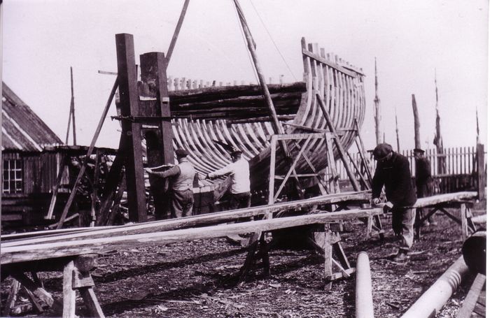 Houten Vissersvaartuigen