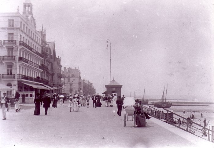 Wandeling op de zeedijk