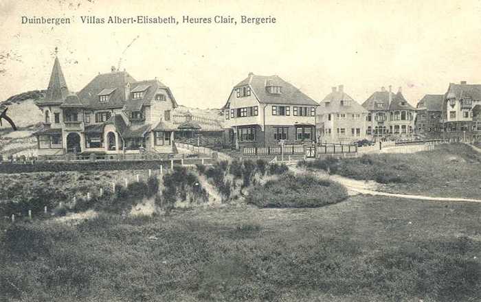 Duinbergen, Villas Albert-Elisabeth, Heures Clairs, Bergerie