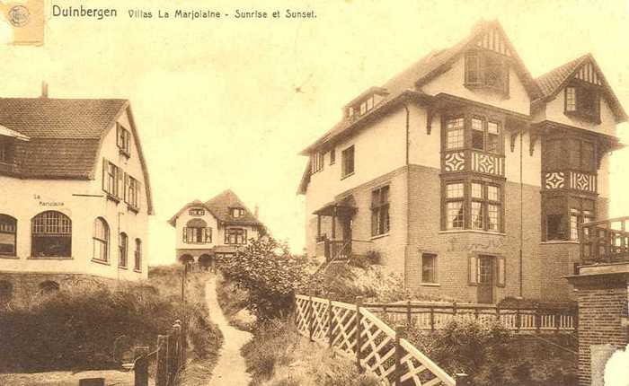 Duinbergen, Villas La Marjolaine, Sunrise et Sunset