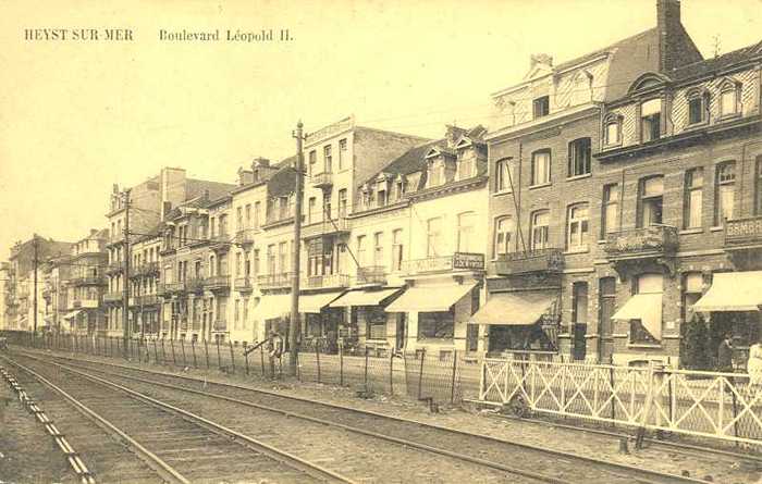 Heyst sur Mer - Boulevard Léopold II