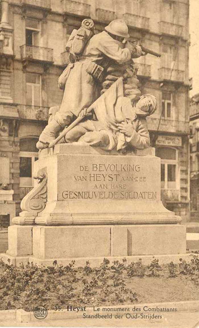 Heyst - Standbeeld der Oud Strijders