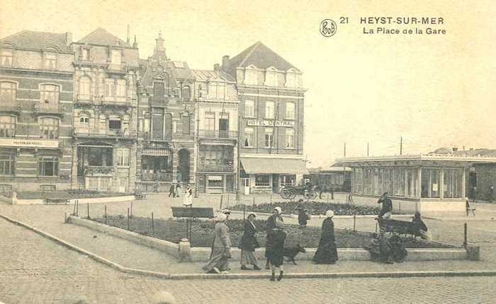 Heyst-sur-Mer - La Place de la Gare