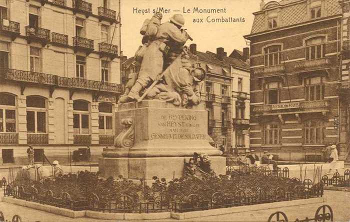 Heyst s/Mer - Le Monument aux Combattants