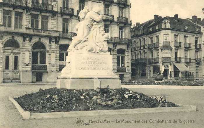 Heyst s/Mer - Le Monument des Combattants de la guerre