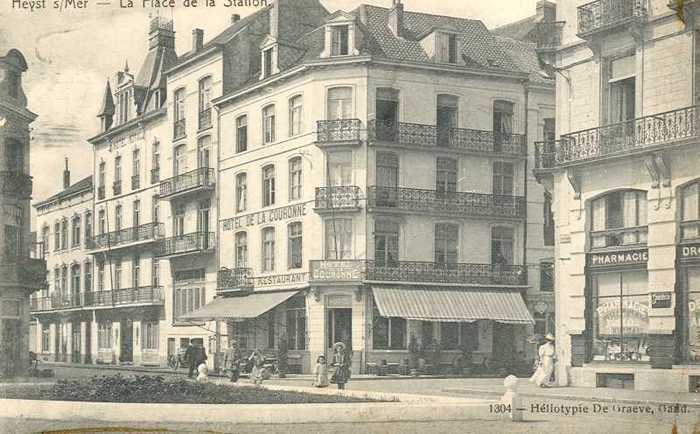Heyst s/Mer - La Place de la Station