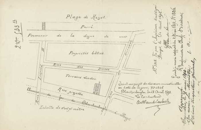 Joint au projet de décision ministérielle en date de de jour, N° 4246 (Liggingsplan zonder bouwaanvraag)