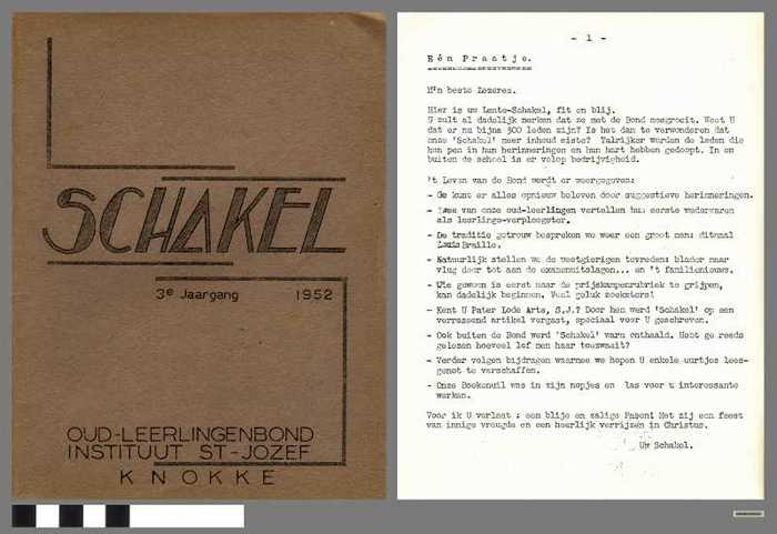 Schakel Oud-leerlingenbond St.-Jozefsinsitituut Knokke - 3e jaargang