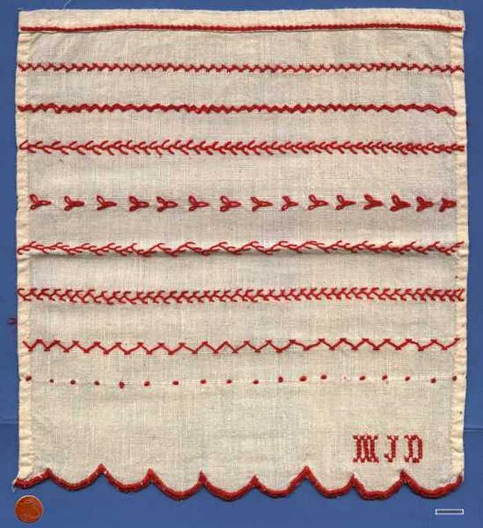 Voorbeelden naaiwerkjes