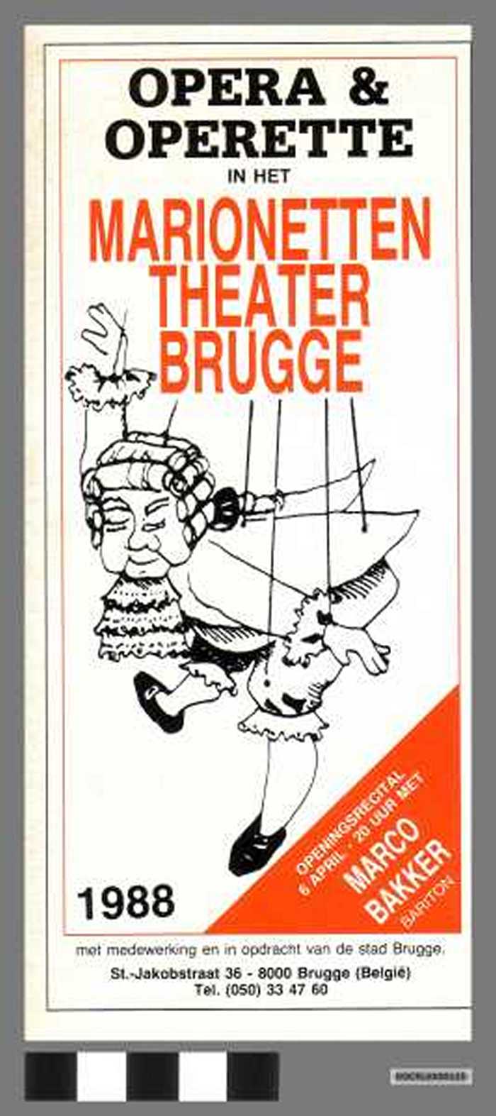 Opera & operette in het marionettentheater Brugge