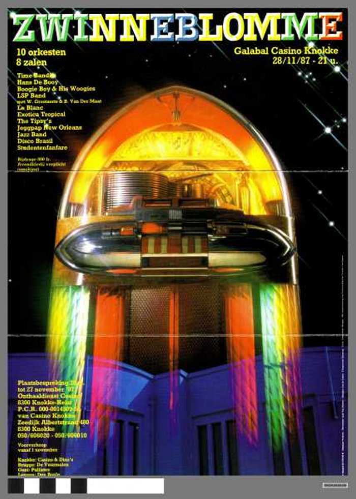 Zwinneblomme - Galabal Casino Knokke - 1987