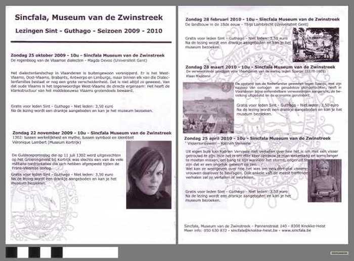 Lezingen Sint-Guthago 2009-2010