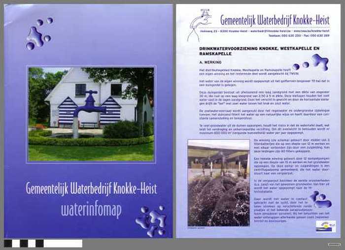Gemeentelijk Waterbedrijf Knokke-Heist. Waterinfomap.
