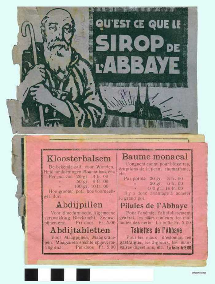 Boekje: Wat is abdijsiroop / Quest ce que le sirop de lAbbaye?