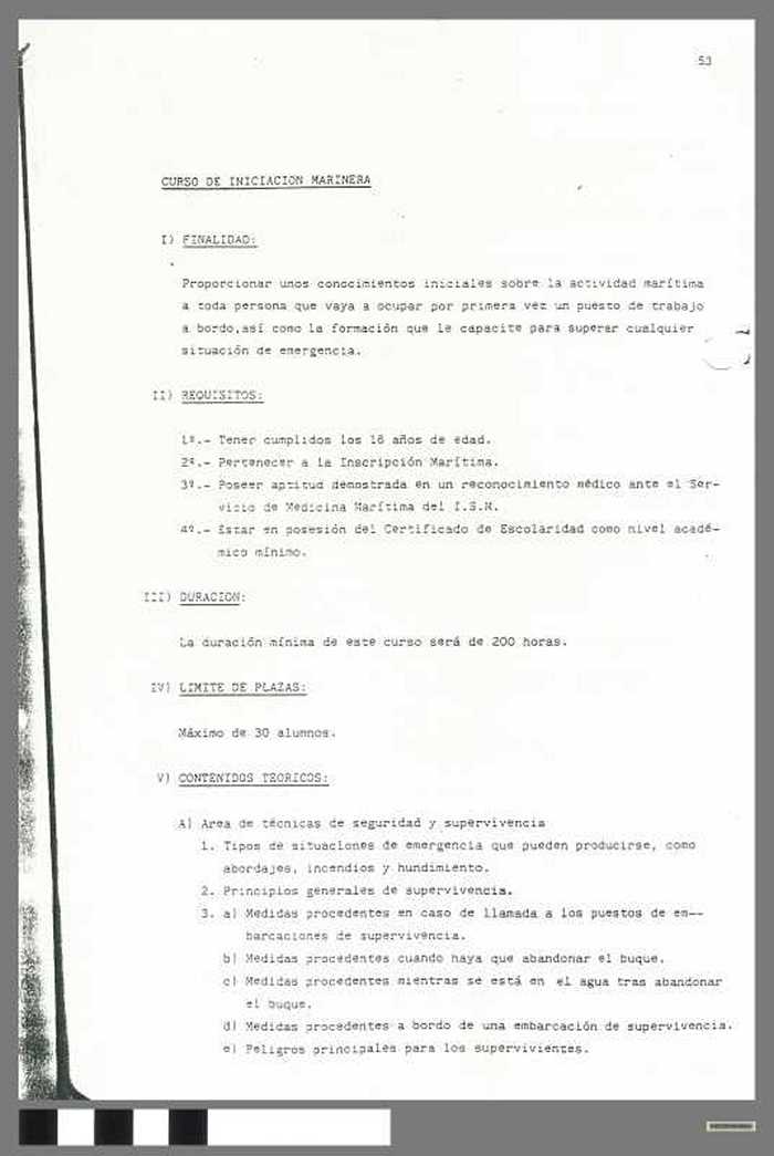 Curso de Inicacion Marinera