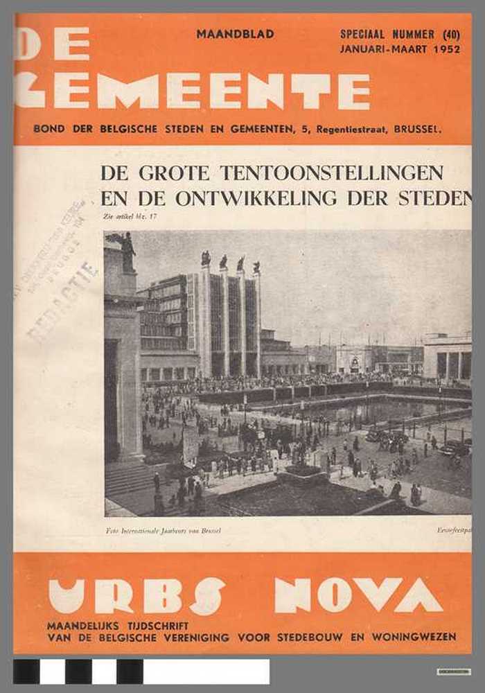 DE GEMEENTE - 1952