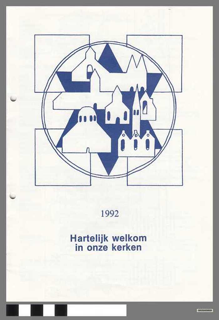Hartelijk welkom in onze kerken - 1992