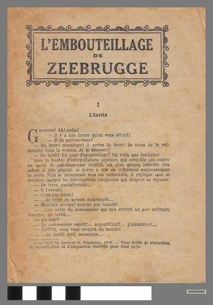 L'embouteillage de Zeebrugge