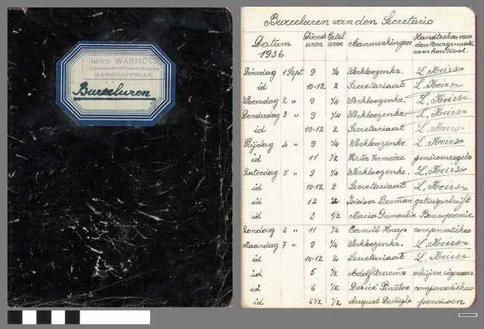 Boekje: Bureeluren Julien Warmoes - Gemeentesecretaris Ramscapelle