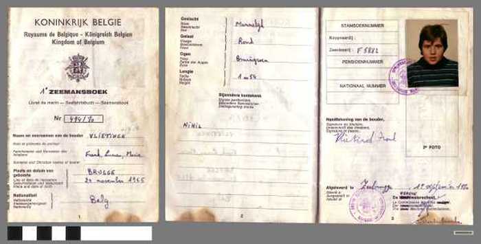 Zeemansboekje - Frank VLIETINCK - 1980