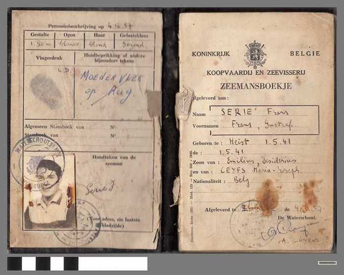 Zeemansboekje - SERIE Frans - 1957