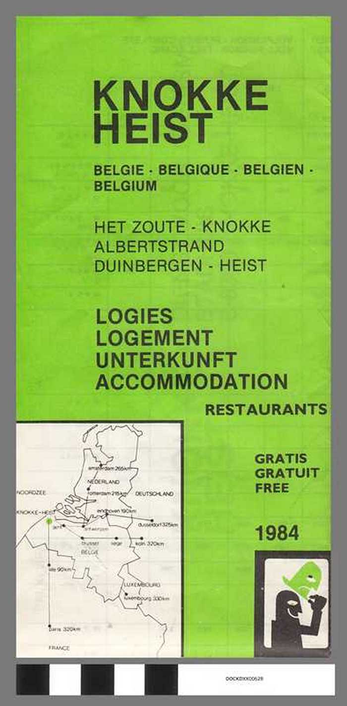 Knokke-Heist -  België -  Logies 1984