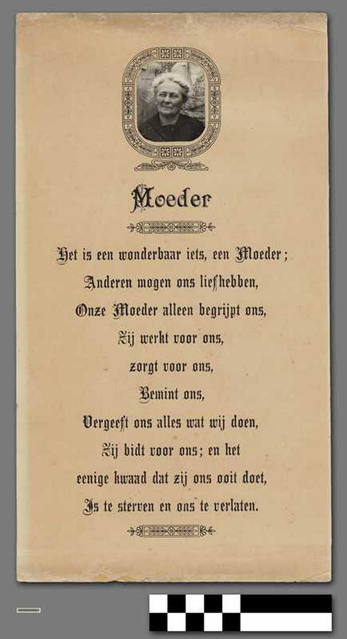 Gedicht: Moeder