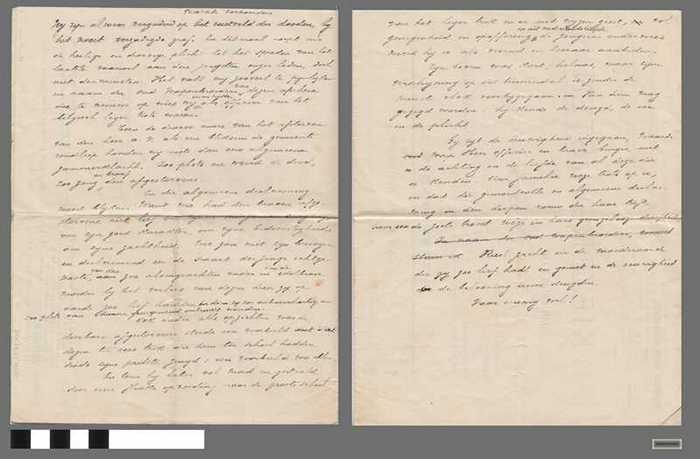 Toespraak op het kerkhof van een jong gestorvene, een officier tijdens WOI