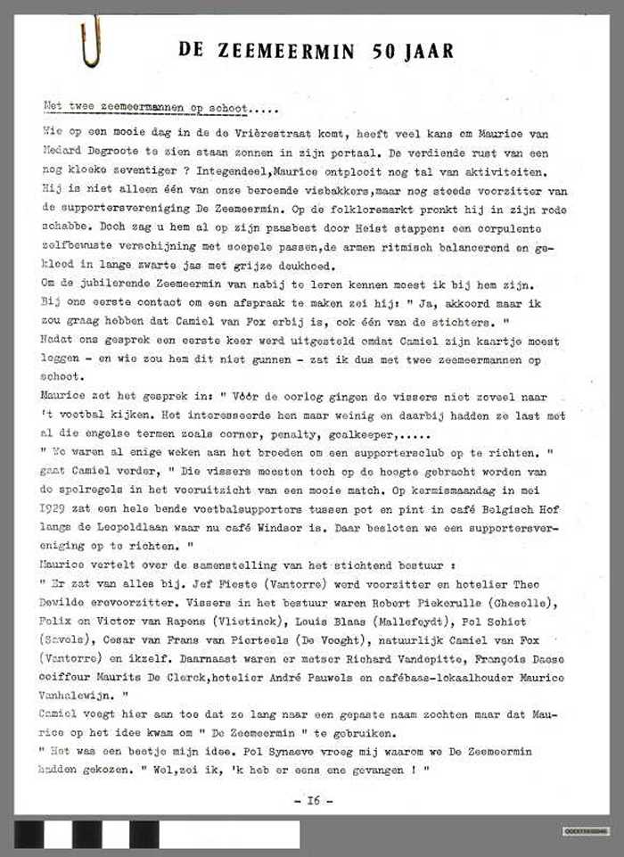 De Zeemeermin 50 jaar