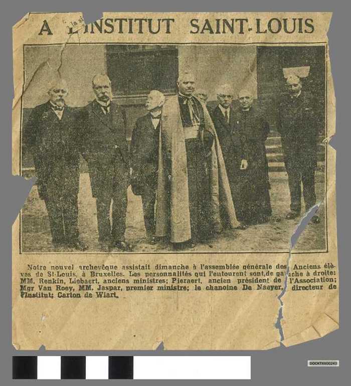 A l'institut Saint-Louis