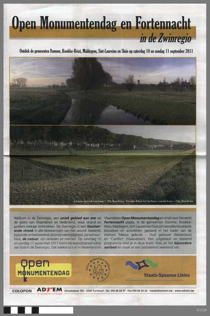 Open Monumentendag en Fortennacht in de Zwinregio 2011