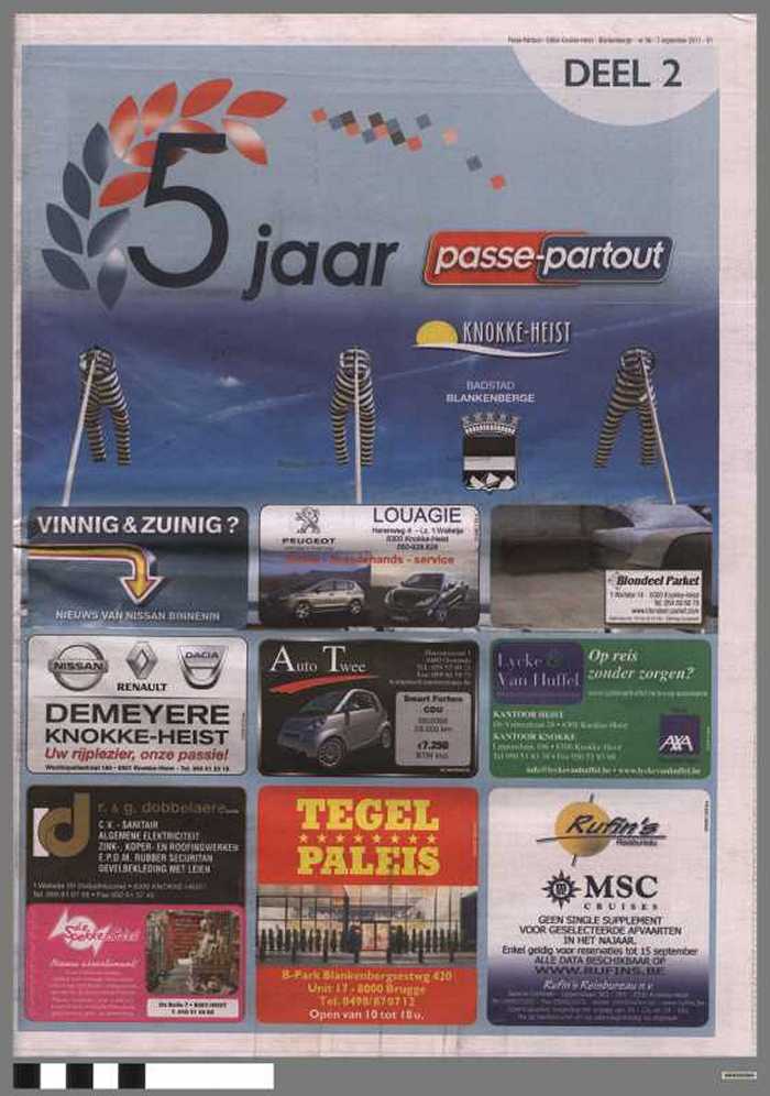 5 jaar Passe Partout. Feesteditie - Deel 2