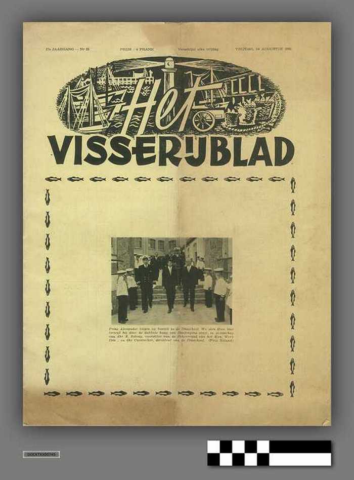 Het Visserijblad  - 27e jg. - N° 32 - Vrijdag, 14 augustus 1959