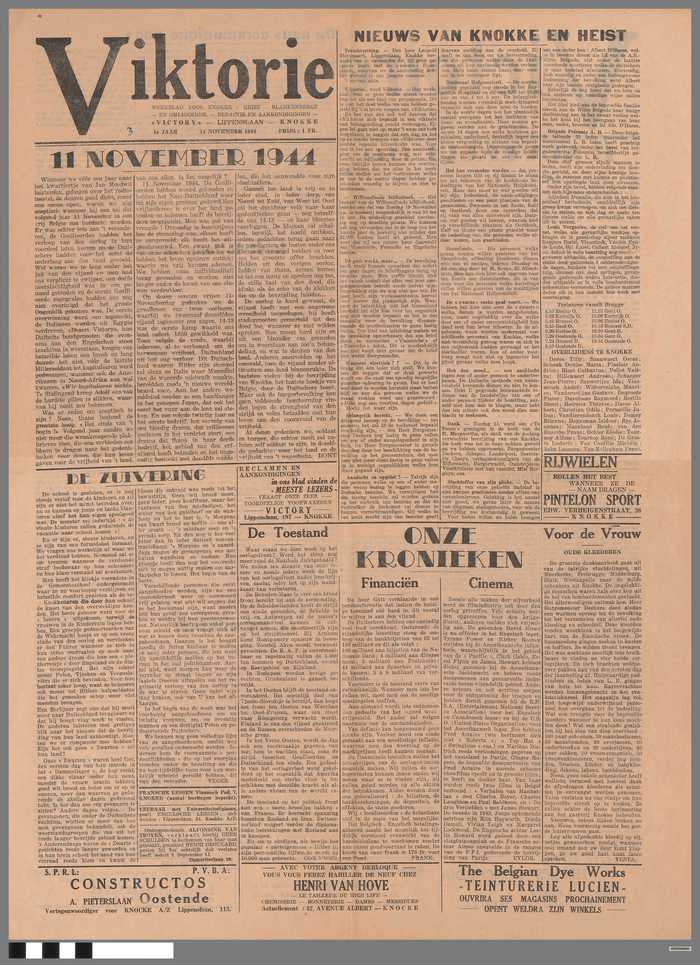 Krantje: Viktorie - 1e jaar - N