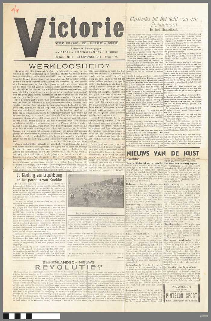 Krantje: Victorie - 1e jaar - N