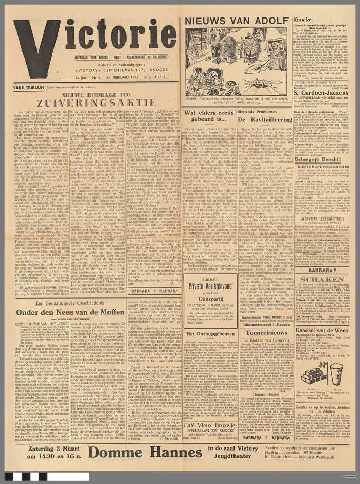 Krantje: Victorie - 2e jaar - N